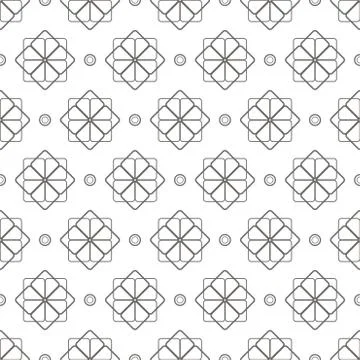 Seamless geometric pattern Stock Illustration