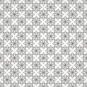 Seamless geometric pattern Stock Illustration