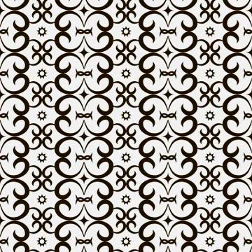 Seamless geometric pattern Stock Illustration