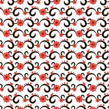 Seamless geometric pattern Stock Illustration