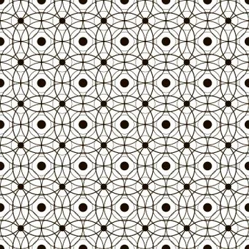 Seamless geometric pattern Stock Illustration