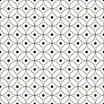 Seamless geometric pattern Stock Illustration