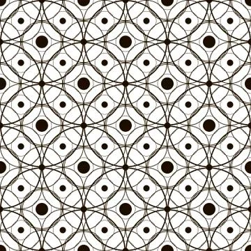 Seamless geometric pattern Stock Illustration