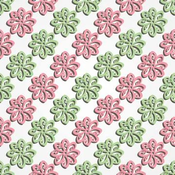 Seamless geometric pattern Stock Illustration