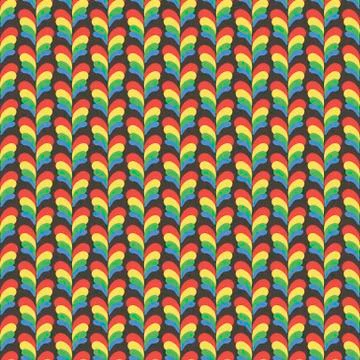Seamless geometric pattern Stock Illustration