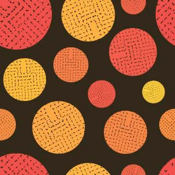 Seamless geometric pattern Stock Illustration