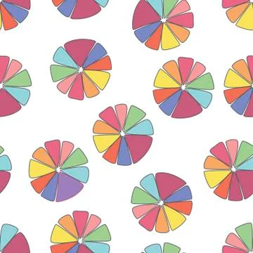 Seamless geometric pattern Stock Illustration