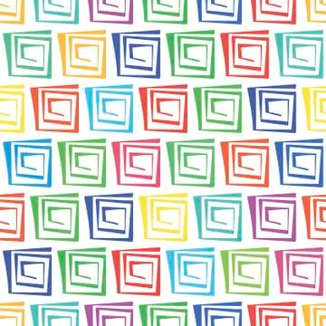 Seamless geometric pattern Stock Illustration