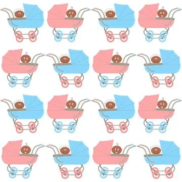 Seamless geometric pattern Stock Illustration