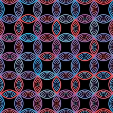 Seamless geometric pattern Stock Illustration