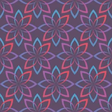 Seamless geometric pattern Stock Illustration