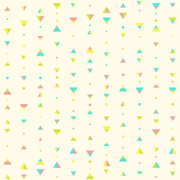 Seamless geometric pattern Stock Illustration