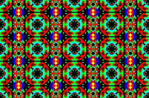 Seamless geometric pattern Stock Illustration