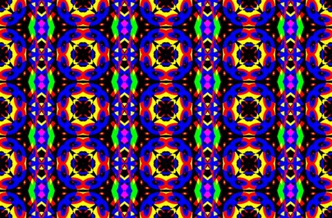 Seamless geometric pattern Illustrazione stock