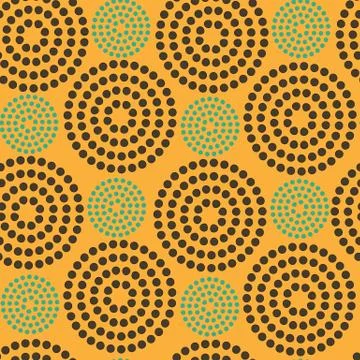 Seamless geometric pattern Stock Illustration