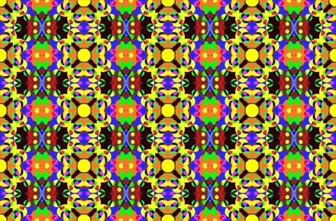 Seamless geometric pattern Stock Illustration