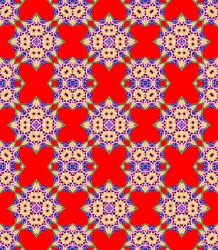 Seamless geometric pattern Stock Illustration