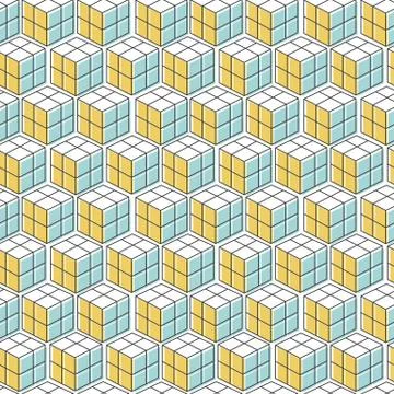 Seamless Geometric Pattern Stock Illustration