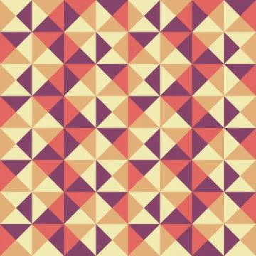 Seamless geometric pattern Stock Illustration