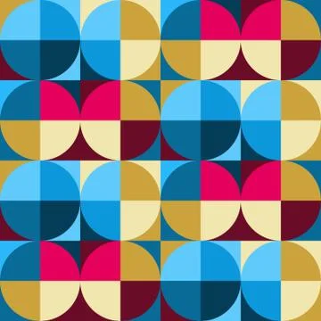 Seamless geometric pattern Stock Illustration