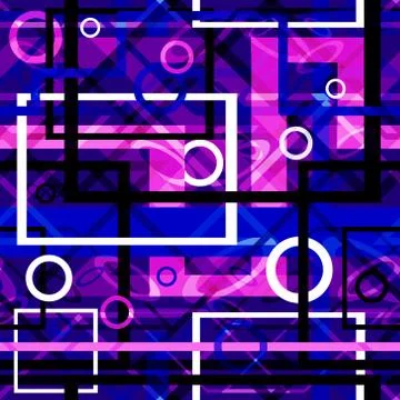 Seamless geometric pattern. Stock Illustration