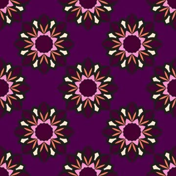 Seamless geometric pattern Stock Illustration