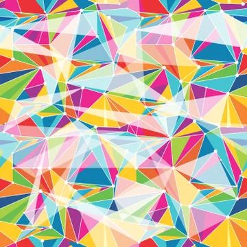 Seamless geometric pattern Stock Illustration