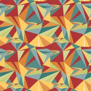 Seamless geometric pattern Stock Illustration