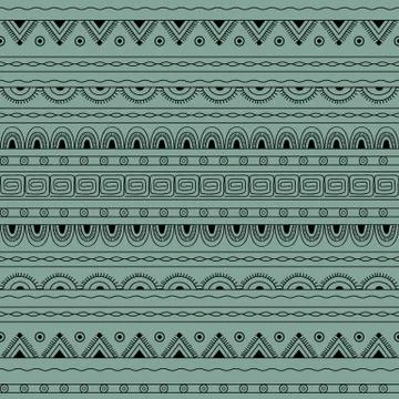 Seamless geometric pattern Stock Illustration