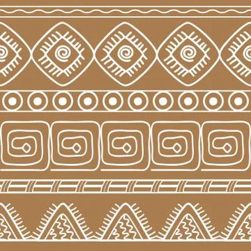 Seamless geometric pattern Stock Illustration