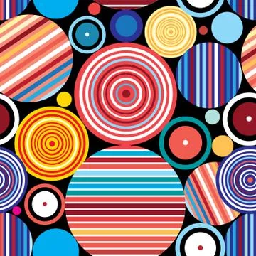 Seamless geometric pattern Stock Illustration