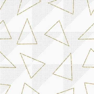 Seamless Geometric Pattern Illustrazione stock