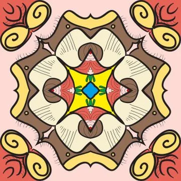 Seamless Geometric Pattern Stock Illustration