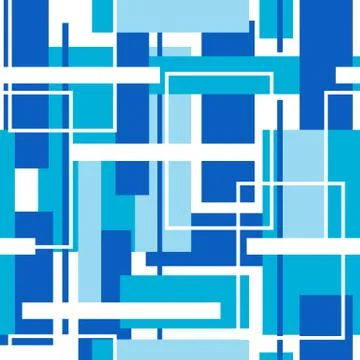 Seamless geometric pattern Stock Illustration