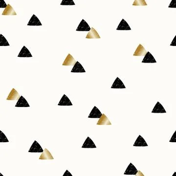 Seamless Geometric Pattern Stock Illustration