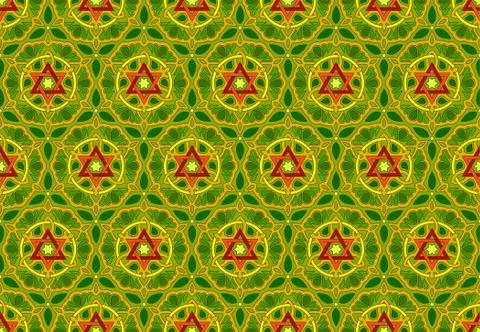 Seamless geometric pattern Stock Illustration