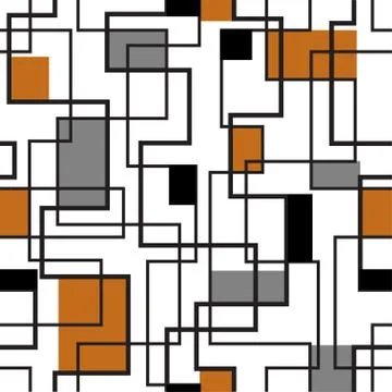 Seamless geometric pattern. Stock Illustration