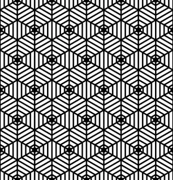 Seamless geometric pattern Stock Illustration