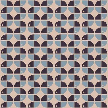 Seamless geometric pattern Stock Illustration