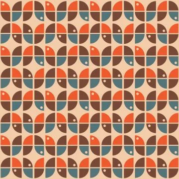 Seamless geometric pattern Illustrazione stock