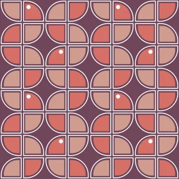 Seamless geometric pattern Stock Illustration
