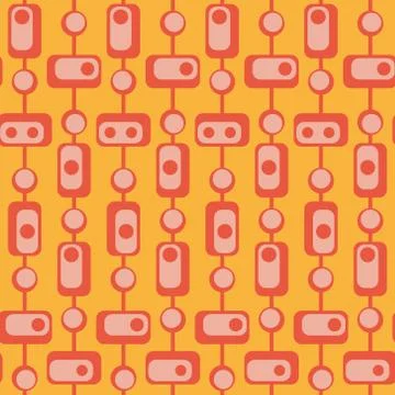 Seamless geometric pattern Illustrazione stock