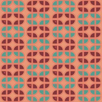 Seamless geometric pattern Illustrazione stock