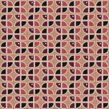 Seamless geometric pattern Stock Illustration