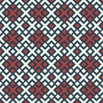 Seamless geometric pattern Stock Illustration
