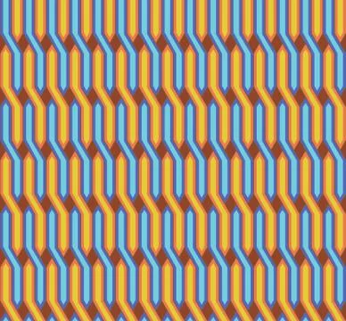 Seamless geometric pattern. Stock Illustration