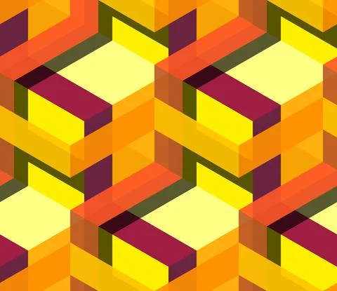 Seamless geometric pattern Stock Illustration