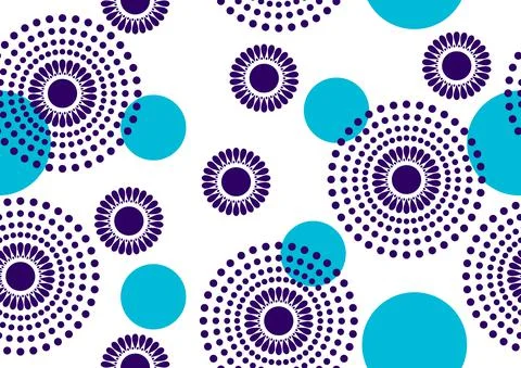 Seamless Geometric Pattern Stock Illustration