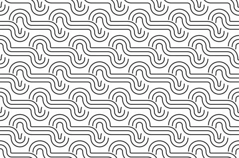 Seamless Geometric Pattern Stock Illustration