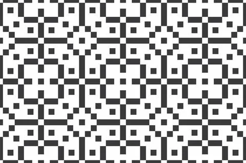 Seamless Geometric Pattern Stock Illustration